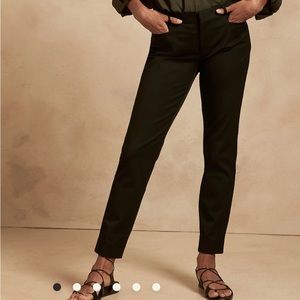 Banana Republic black Sloan pant
